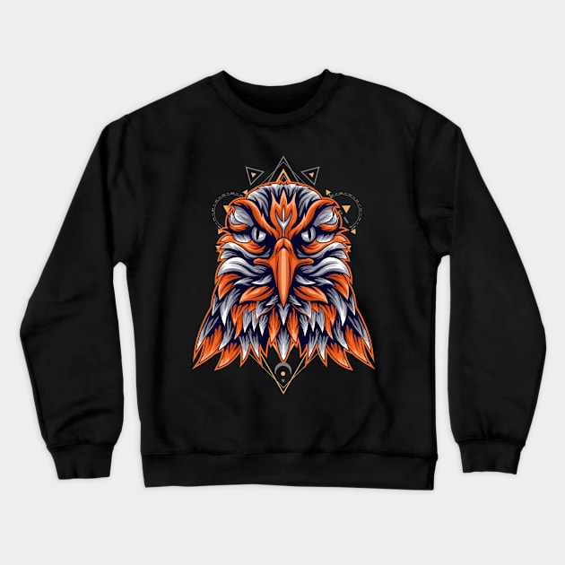 eagle hawk art Crewneck Sweatshirt by SHINIGAMII